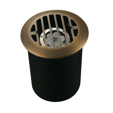 Corona Lighting 10W LED Well Light - 2700K - 800 Lumens - 45 Degrees - 12V - Antique Bronze