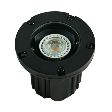 Corona Lighting 3.5W LED Adjustable Well Light - 2700K - 270 Lumens - 15 Degrees - 12V - Black