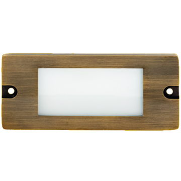 Corona Lighting LED Step Light - 2.5W - 3000K - 250 Lumens - 12V - Antique Bronze