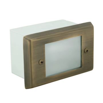 Corona Lighting 2W LED Step Light - 2700K - 200 Lumens - 12V - Antique Bronze