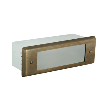 Corona Lighting 2W LED Step Light - 2700K - 200 Lumens - 12V - Antique Bronze