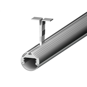 DiodeLED Closet Rod 96" Mounting Channel Bundle - Classic Frosted Lens - Aluminum