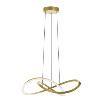 AFX Celeste 24" LED Pendant - 31W - CCT Selectable - 120-277V - Light Antique Brass