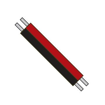 Canvas In-Line Wire Connector for Single Color - Bag of 10