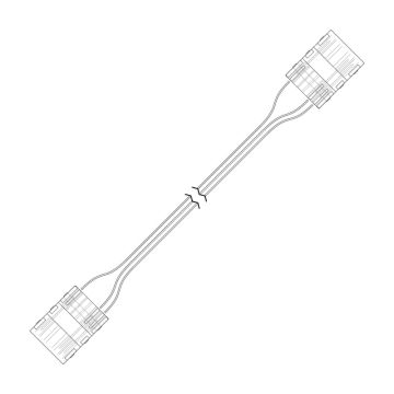 DALS 24″ Extension Cable for 24V COB Tape
