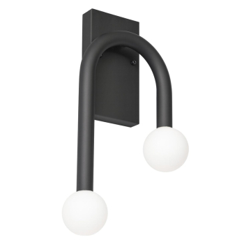 AFX Colette 17" LED Wall Sconce - 640 Lumens - 11W - CCT Selectable - 120-277V - Black