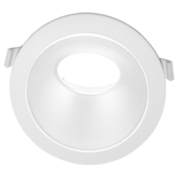Westgate 6" Round Sloped Trim For CRLC Series - White
