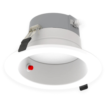 RAB Field-Adjustable LED Commercial Downlight - 6" - 9 | 12 | 16W - 1,500 Lumens - CCT Selectable - 120-277V - EM Back-Up