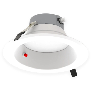 RAB Field-Adjustable LED Commercial Downlight - 8" - 11 | 16 | 22W - 2,000 Lumens - CCT Selectable - 120-277V - EM Back-Up