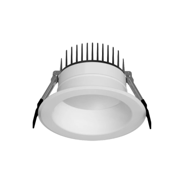 RAB CRX 4" High-Output Recessed Commercial Downlight - 20 | 16 | 12W - CCT Selectable - 120-277V - White