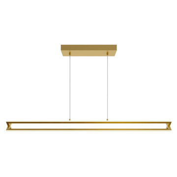 AFX Cass 48" LED Linear Pendant - 3000K - 120V - Gold