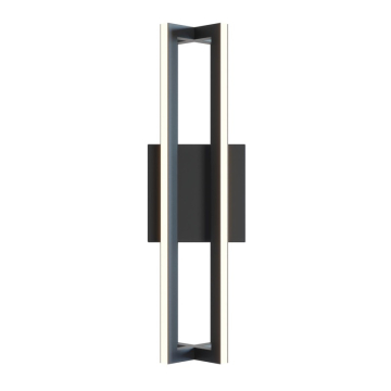 AFX Cass 16" LED Wall Sconce - 3000K - 120V - Black
