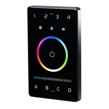 American Lighting Wall Mount DMX RGBTW Control Touch Panel