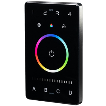 American Lighting Wall Mount DMX RGBW Control Touch Panel