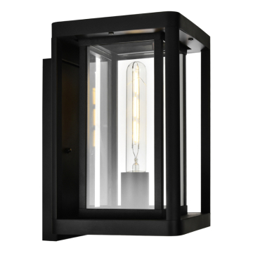 CWI Lighting Mulvane 1-Light Outdoor Wall Sconce - 120V - Black