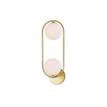 CWI Lighting Celeste 6" 2-Light Wall Sconce - 120V - Medallion Gold