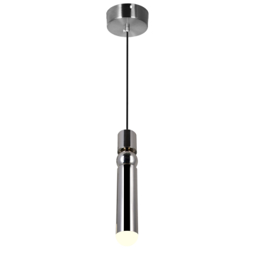 CWI Lighting Chime LED Mini Pendant - 5W - 3000K - 120V - Polished Nickel