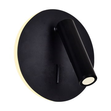 CWI Lighting Private I 6" LED Wall Sconce - 5W - 3000K - 120V - Matte Black