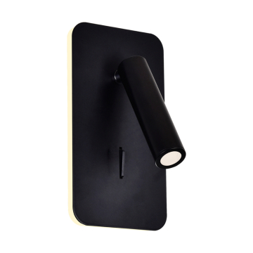 CWI Lighting Private I 6" LED Wall Sconce - 6W - 3000K - 120V - Matte Black