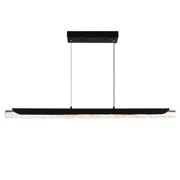 CWI Lighting Valira 47" LED Chandelier - 30W - 3000K - Black