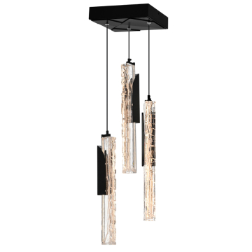 CWI Lighting Valira 8" LED Mini Pendant - 30W - 3000K - Black