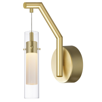 CWI Lighting Olinda LED Wall Sconce - 2W - 3000K - 120V - Satin Gold