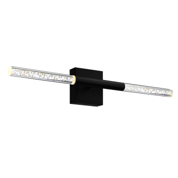 CWI Lighting Dragonswatch 26" LED Vanity Light - 6W - 3000K - Black