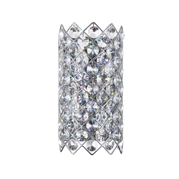 CWI Lighting Chique 4-Light Wall Sconce - 120V - Chrome