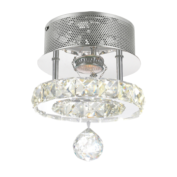 CWI Lighting Ring LED Flush Mount - 4000K - 120V - Stainless Steel