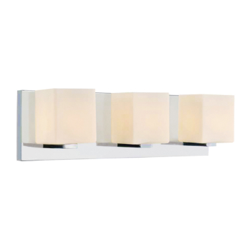 CWI Lighting Cristini 3-Light Vanity-Light - 120V - Satin Nickel