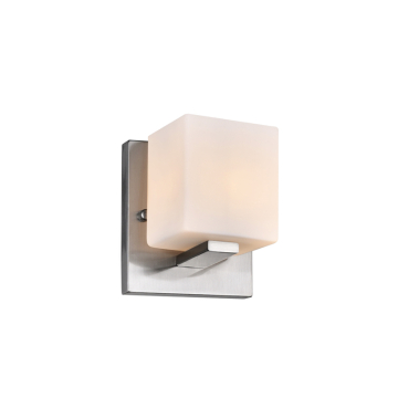 CWI Lighting Cristini 1-Light Bathroom Sconce - 120V - Satin Nickel