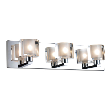 CWI Lighting Tina 3-Light Vanity Light - 120V - Chrome