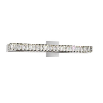CWI Lighting Milan 24" LED Vanity Light - 8W - 4000K - 120V - Chrome