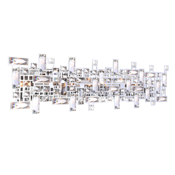 CWI Lighting Arley 8-Light Vanity-Light - 120V - Chrome