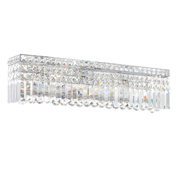 CWI Lighting Colosseum 26" 6-Light Vanity Light - 120V - Chrome