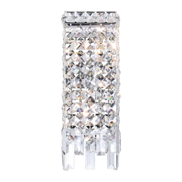 CWI Lighting Colosseum 2-Light Wall Sconce - 120V - Chrome