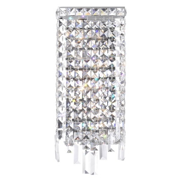 CWI Lighting Colosseum 4-Light Wall Sconce - 120V - Chrome