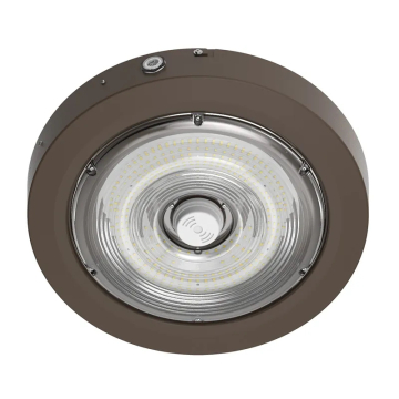 Westgate CXER LED Round Canopy Light - 40 | 60 | 80W - CCT Selectable - 120-277V - Bronze