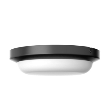 AFX Dean 8" LED Outdoor Flush Mount - CCT Selectable - 120V - Black