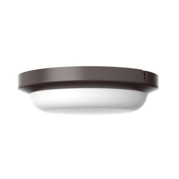 AFX Dean 8" LED Outdoor Flush Mount - CCT Selectable - 120V - Bronze
