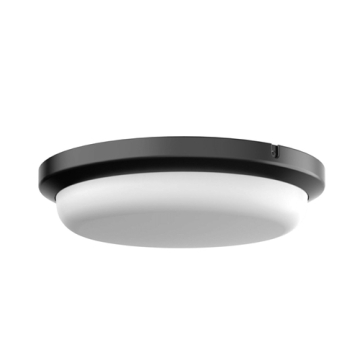 AFX Dean 11" LED Outdoor Flush Mount - CCT Selectable - 120V - Black