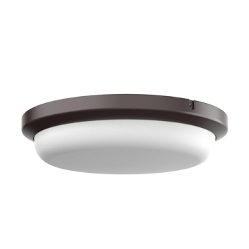AFX Dean 11" LED Outdoor Flush Mount - CCT Selectable - 120V - Bronze