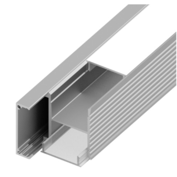 DiodeLED Sconce 48" Mounting Channel Bundle - Classic Frosted Lens - Aluminum
