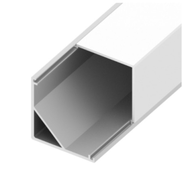 DiodeLED 20mm Squared 48" Mounting Channel Bundle - Classic Frosted Lens - Aluminum
