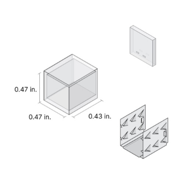 DiodeLED End Cap for LINAIRE Flex Mini 3D Bend