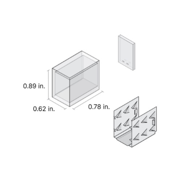 DiodeLED End Cap for LINAIRE Flex Side Bend