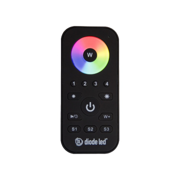 DiodeLED TOUCHDIAL Color Control System - RGB/RGBW 4-Zone Remote Controller