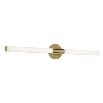 AFX Dion 36" LED Vanity Light - 2,200 Lumens - 30W - CCT Selectable - 120V - Light Antique Brass