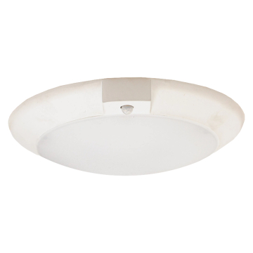 Westgate DLS8 8" LED Round Disk Light - Motion Sensor - 20W - CCT Selectable - 1,200 Lumens - 120V - White