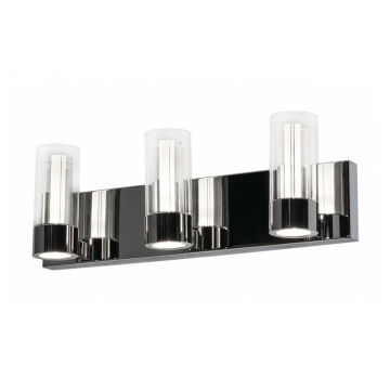 AFX Delphia 3-Light LED Vanity Light - 3000K - 120V - Polished Chrome